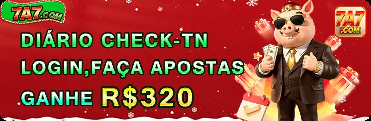 Tela de acesso ao aplicativo 7a7 com design moderno